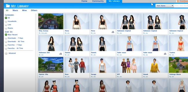 How Do I Add Sims To My World From The Library?
